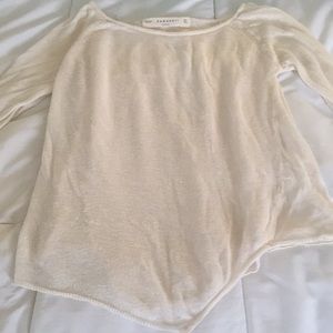 Zara peekaboo knit